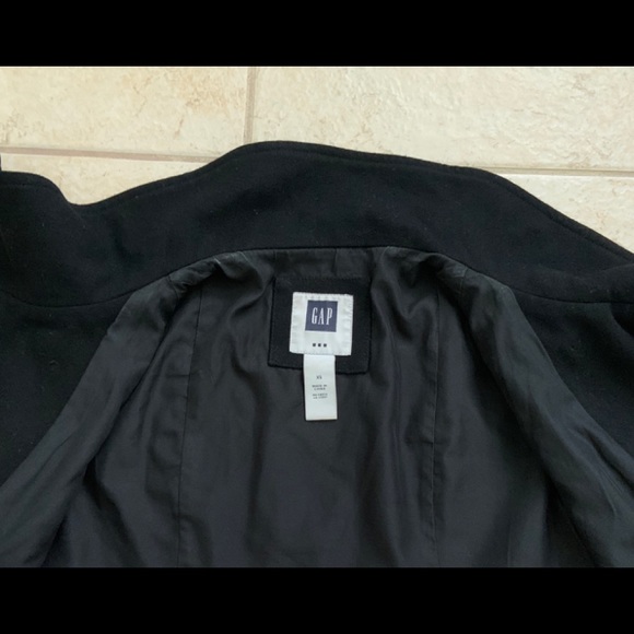 GAP high funnel collar peacoat black size size XS - Picture 7 of 12